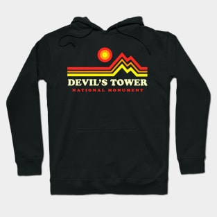 Devil's Tower National Monument Wyoming Hoodie